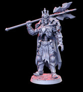 Okharon Undead Warrior King - The Printable Dragon